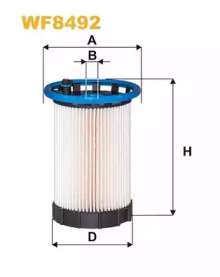 WIX FILTERS wf8492 -  Топливный фильтр